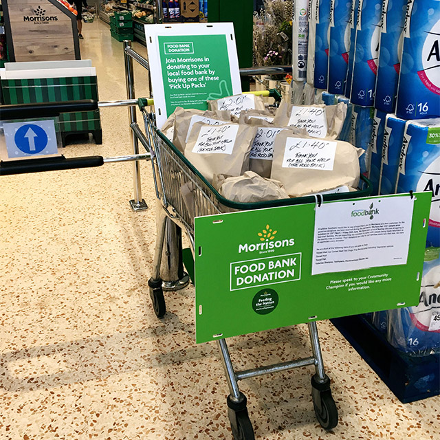 Morrisons launches magic bags of unsold food from cafés to prevent food  waste