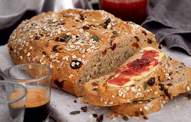 Healthy Breakfast For Kids: Muesli Bread