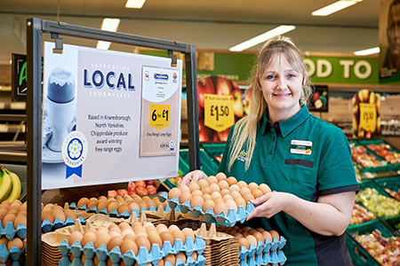 Pick Your Own Eggs at Morrisons