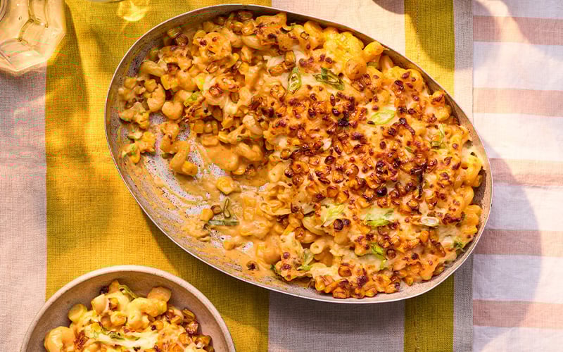 Elote (Mexican Street Corn) Pasta Bake