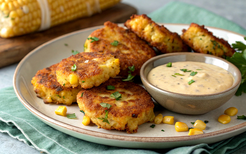Tinned Sweetcorn Fritters