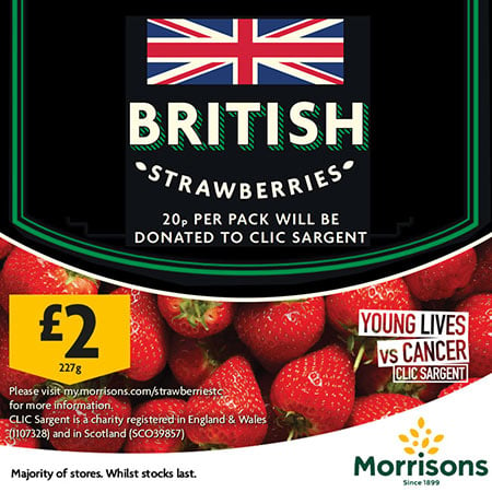 CLIC Sargent Strawberries