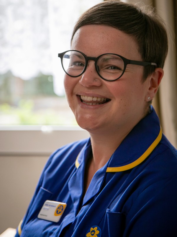 Nurse Jenna - Morrisons & Marie Curie Partnership