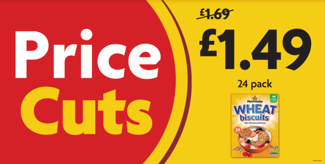 Morrisons Wheat Biscuits £1.49