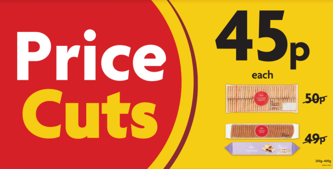 Morrisons Biscuits 45p